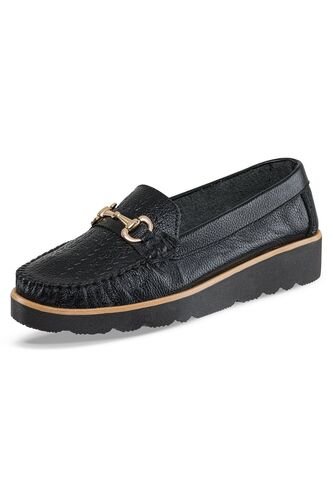 Mocasines Sheila Negro Para Mujer Croydon Croydon