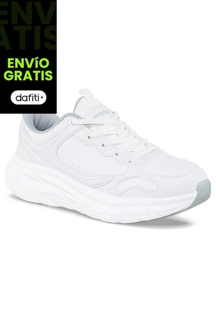 Tenis Colegio Lineax C Blanco Croydon Para Niño Y Niña
