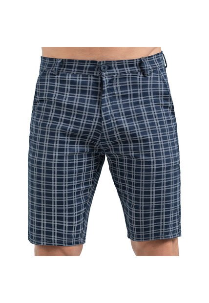 Bermuda Erick Azul Para Hombre Croydon