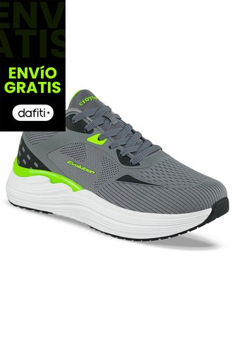 Tenis Running Goder Gris Croydon Para Hombre Croydon