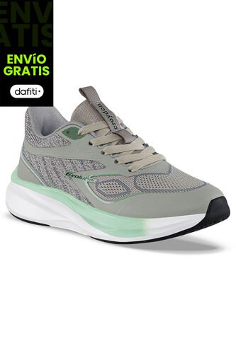 Tenis Running Naki Gris Croydon Para Mujer Croydon