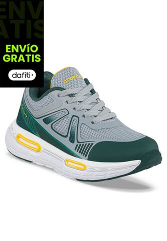 Tenis Running Giwor Gris Croydon Para Niño Croydon