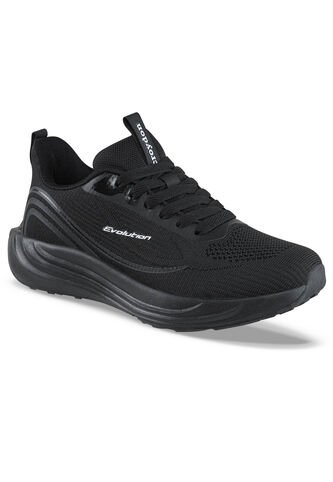 Tenis Running Peko Negro-Negro Croydon Para Mujer Croydon