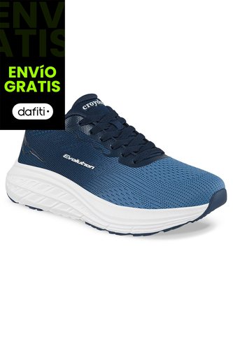 Tenis Running Datil Azul Croydon Para Hombre Croydon