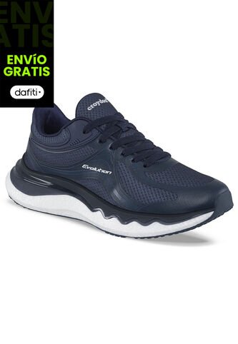 Tenis Running Vira Azul Osc Croydon Para Hombre Croydon