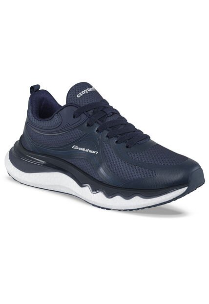 Tenis Running Vira Azul Osc Croydon Para Hombre