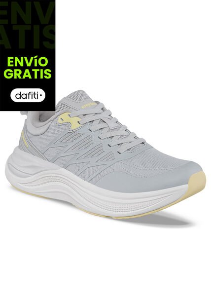 Tenis Running Gruw Gris Croydon Para Hombre