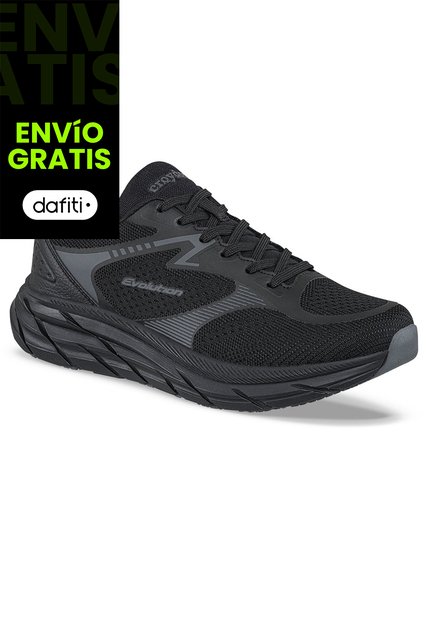 Tenis Running Kelt Negro Croydon Para Hombre