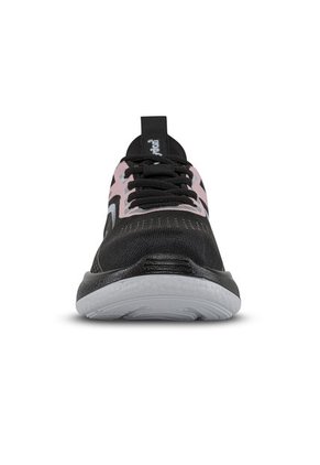 Tenis Running Fapy Negro-Blanco Para Mujer Croydon