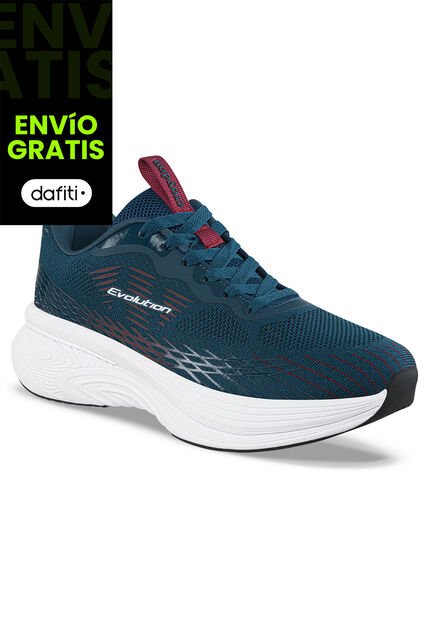 Tenis Running Trepof Azul Croydon Para Hombre
