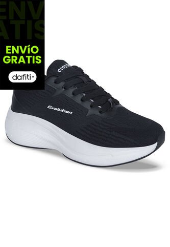 Tenis Running Dafog Negro Croydon Para Hombre Croydon