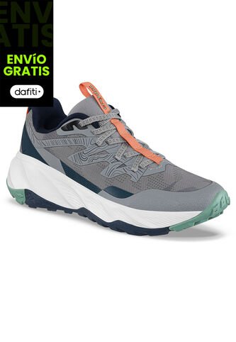 Tenis Trail Running Taralbo Gris Croydon Para Mujer Croydon