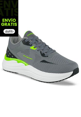 Tenis Running Goder Gris Croydon Para Hombre Croydon