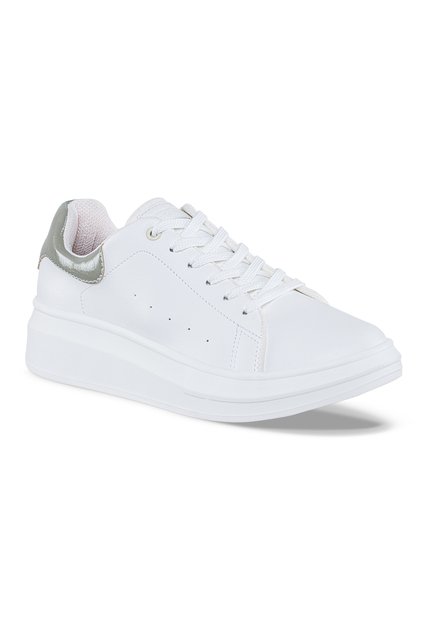 Tenis Urbanos Euforia Blanco-Verde Croydon Para Mujer