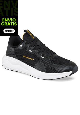Tenis Running Dorf Negro Croydon Para Hombre Croydon