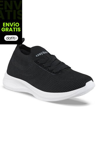 Tenis Para Caminar Stash Negro Croydon Para Mujer Croydon