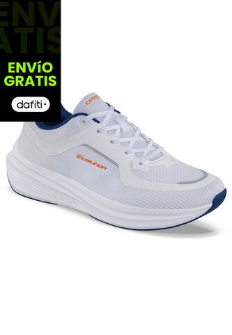 Tenis Running Nock Blanco Croydon Para Hombre Croydon