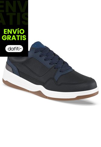 Tenis Urbanos Manzur Negro Croydon Para Hombre Croydon