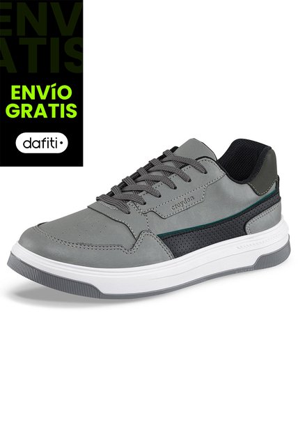 Tenis Urbanos Isak Gris Croydon Para Hombre