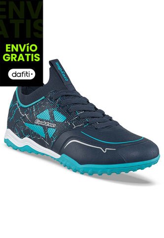 Guayos Sintética Kiwe Azul Osc Croydon Para Hombre Croydon