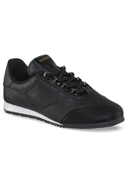 Tenis Urbanos Nayely Negro Croydon Para Mujer