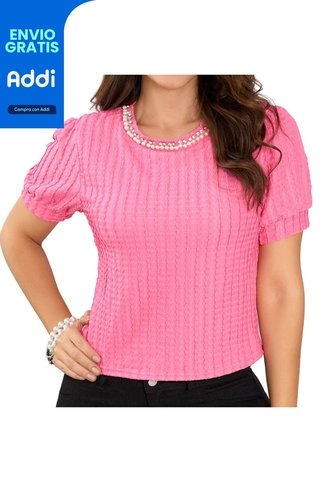 Blusa Amal Fucsia Croydon Para Mujer Croydon