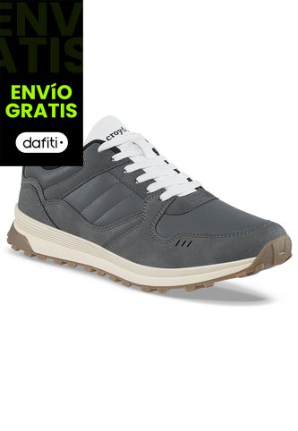 Tenis Urbanos Fuder Gris Para Hombre Croydon Croydon