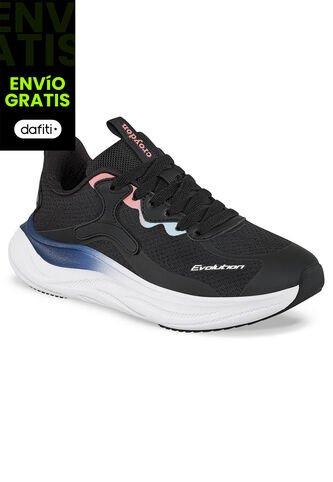 Tenis Running Yemper Negro Croydon Para Mujer Croydon