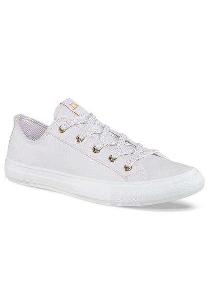 Zapatos School Cake Blanco-Blanco Para Mujer Croydon