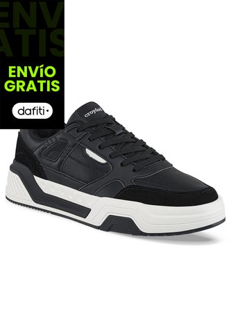 Tenis Urbanos Zano Negro Para Hombre Croydon Croydon