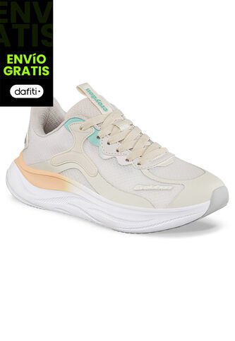 Tenis Running Yemper Beige Croydon Para Mujer Croydon