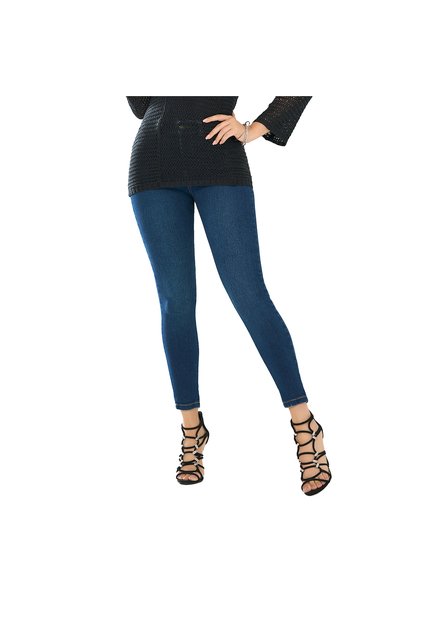 Jean Macarenna Azul Para Mujer Croydon
