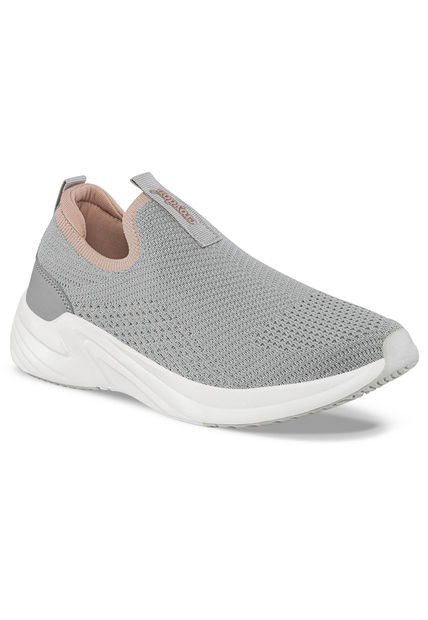 Tenis Running Anylar Gris-Gris Para Mujer Croydon