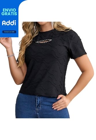 Blusa Deisy Negro Croydon Para Mujer Croydon