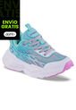 Tenis Running Mupira Azul-Lila Croydon Para Niña de Croydon