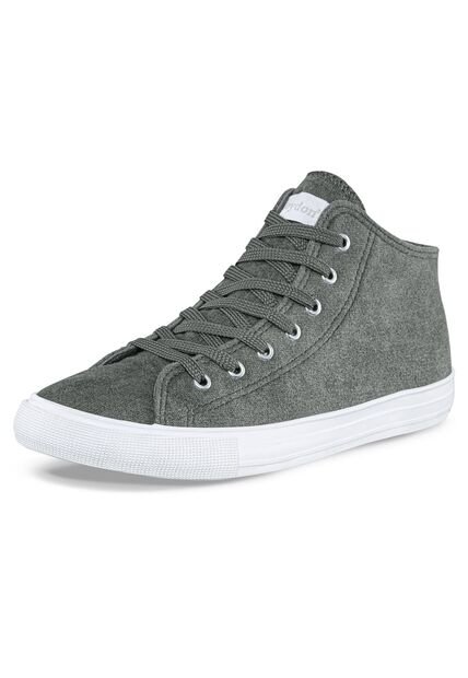 Botines Azurra Alto Gris Para Mujer Croydon