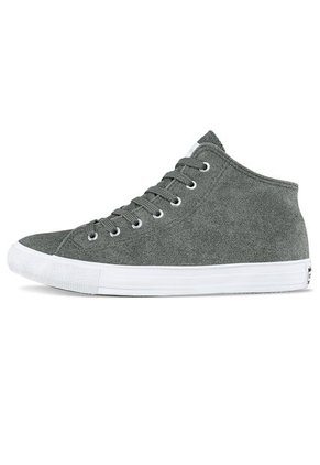 Botines Azurra Alto Gris Para Mujer Croydon
