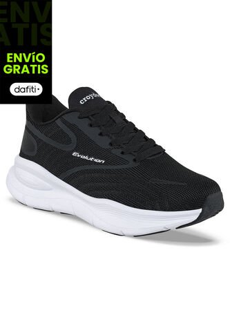 Tenis Running Potema Negro Croydon Para Mujer Croydon