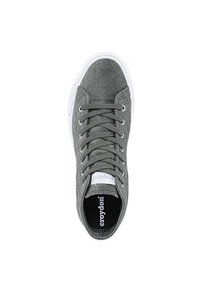 Botines Azurra Alto Gris Para Mujer Croydon