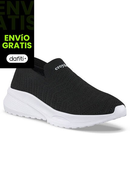 Tenis Para Caminar Slom Negro Croydon Para Mujer