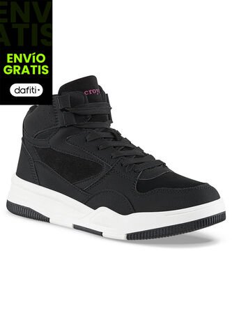Tenis Urbanos Zedroni Negro Croydon Para Mujer Croydon