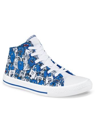 Tenis Nexdor Alto Azul Rey Para Niño Croydon Croydon