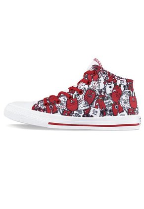 Tenis Nexdor Alto Rojo Para Niño Croydon