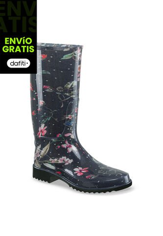 Botas Lluvia Tirsa Negro Croydon Para Mujer Croydon