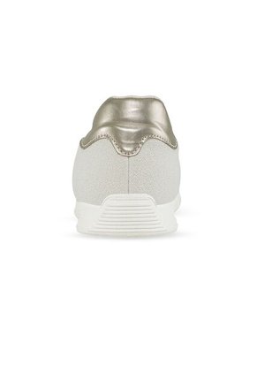 Tenis Urbanos Alegra Beige-Oro Croydon Para Mujer