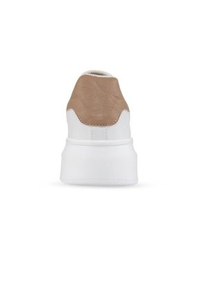 Tenis Urbanos Bera Blanco-Café Croydon Para Mujer