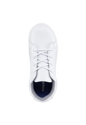 Tenis Escolares Slash Blanco Para Niño Y Niña Croydon