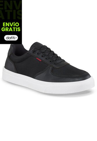 Tenis Urbanos Brooklyn Negro Croydon Para Hombre Croydon
