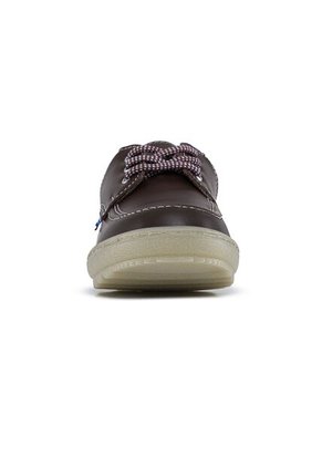 Zapatos Escolares Leader Café Para Niña Y Niño Croydon