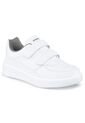 Tenis Colegio Shopir V Blanco-Gris Para Niño Y Niña Croydon de Croydon